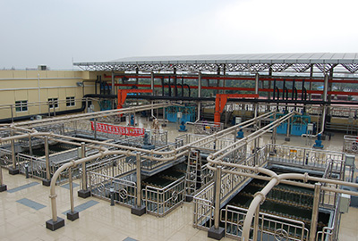 ​上海临江水厂设备安装工程